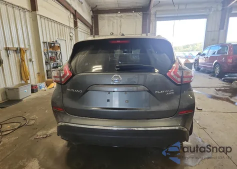 2016 Nissan Murano S from USA, damaged, VIN 5N1AZ2MH4GN137585